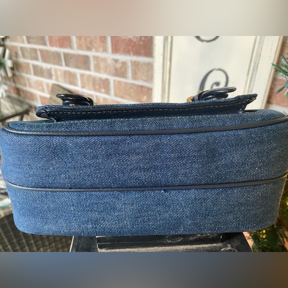 Coach Lucy Denim Crossbody Denim Bag RARE FIND - Picture 12 of 14